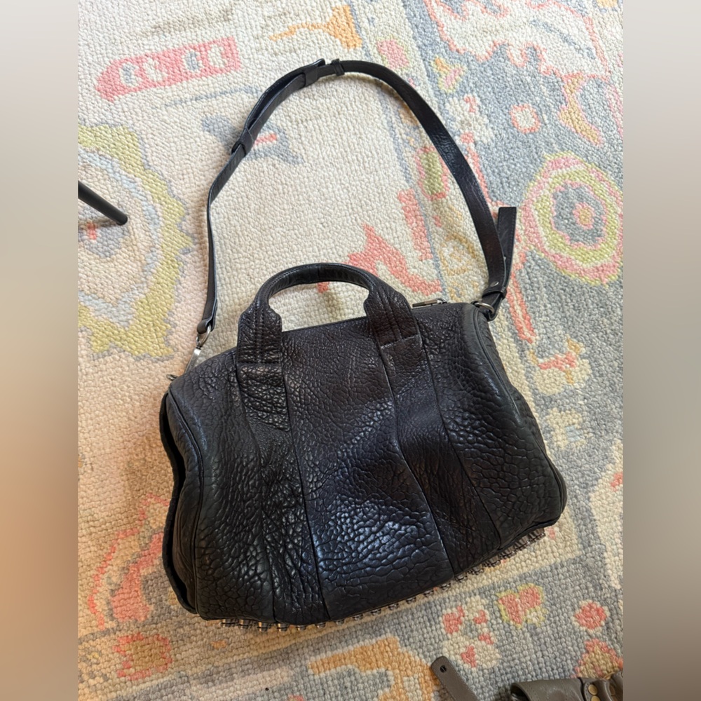 Alexander Wang Black Leather Rocco Bag